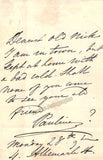 Viardot, Pauline - Pair of Autograph Letter Signed + Autograph Note Signed