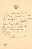 Duvernay, Pauline Yolande - Autograph Note Signed