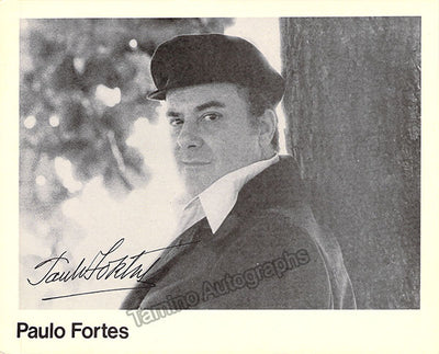 FORTES, Paulo (Various Autographs)