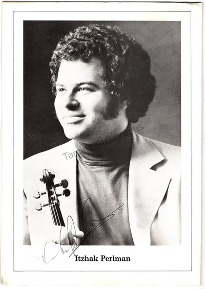 Perlman, Itzhak - Ashkenazy, Vladimir - Double Signed Program London 1978
