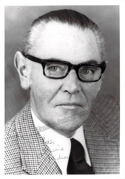 Fricker, Peter Racine - Signed Photograph