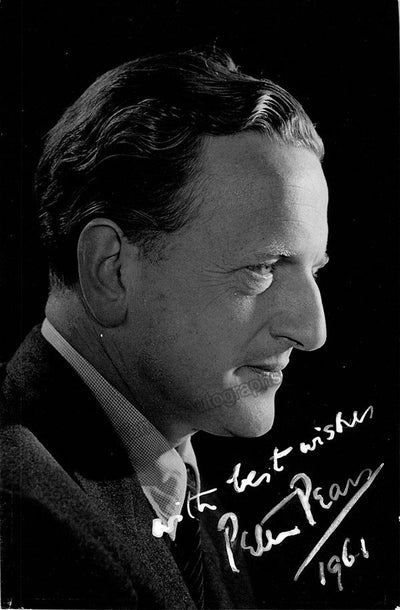 Pears, Peter - Signed Photo 1961