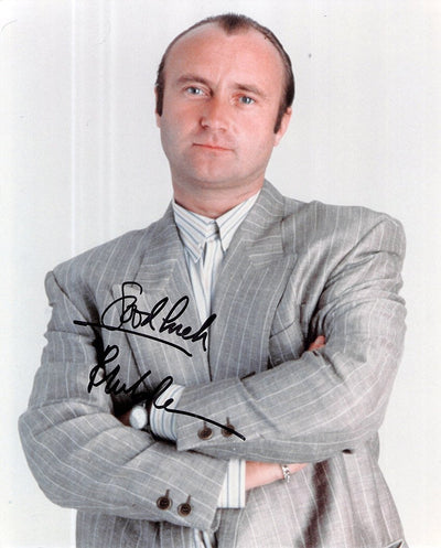 Collins, Phil - Signed Photo