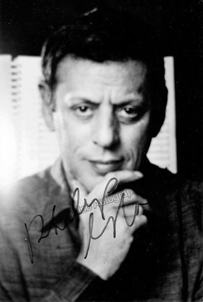 Glass, Philip - Signed Photograph