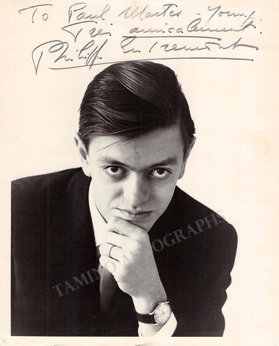 Entremont, Philippe - Signed Photograph