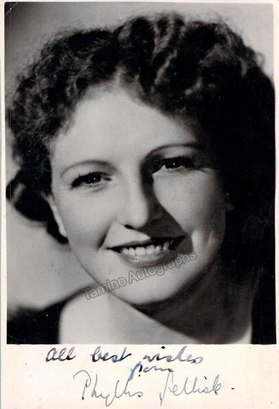 Sellick, Phyllis - Signed Photo