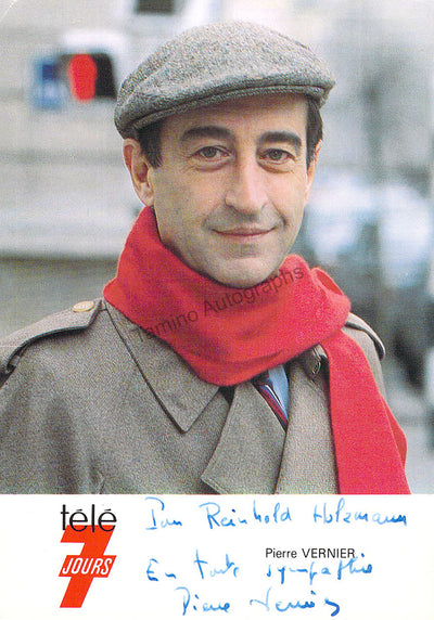 Vernier, Pierre - Signed Photograph