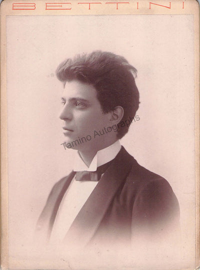 Mascagni, Pietro - Vintage Cabinet Photograph