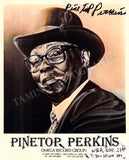 Perkins, Pinetop - Signed Photographs