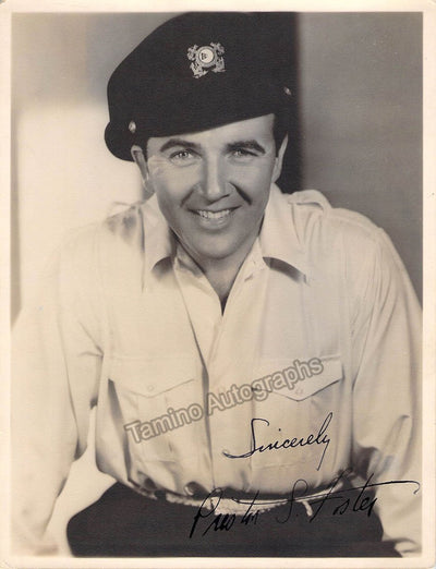 Foster, Preston - Signed Photo