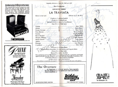 Moffo, Anna - Prevedi, Bruno & Others in La Traviata 1967