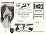 Kubelik, Rafael - Signed Program Teatro Colon, Buenos Aires 1950
