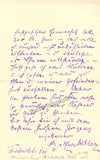 Von zur-Muhlen, Raimund - Autograph Letter Signed
