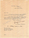 Vaughan Williams, Ralph - Typed Letter Signed 1949
