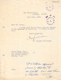 Vaughan Williams, Ralph - Typed Letter Signed 1950