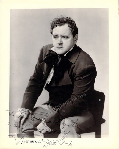 Jobin, Raoul - Signed Photo in Contes D'Hoffmann