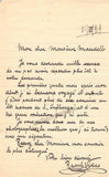 Vidas, Raoul - Autograph Letter Signed 1919