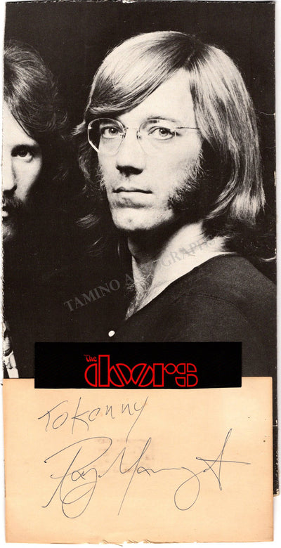 Manzarek, Ray - Signed Card