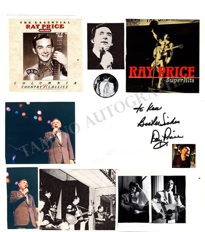 Price, Ray - Signed Page