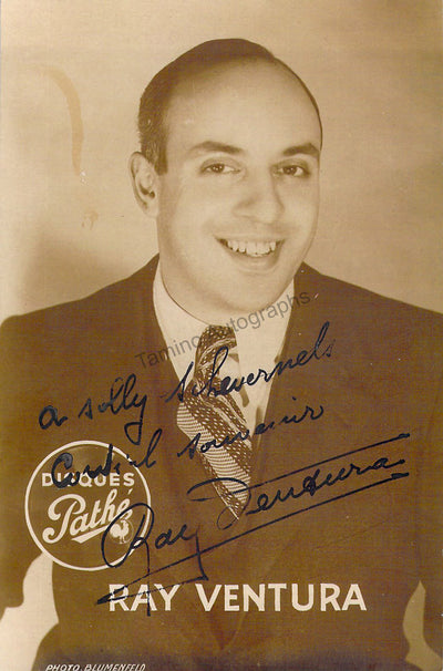 Ventura, Ray - Signed Photograph