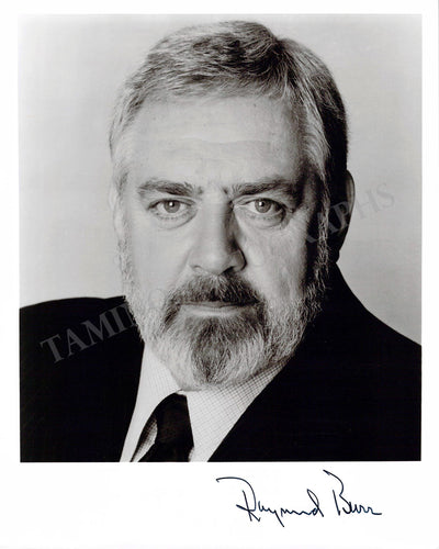 Burr, Raymond - Signed Photograph