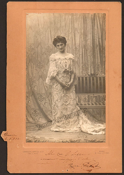 Pinkert, Regina - Signed Photograph 1903