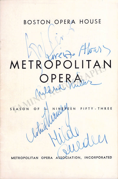 Gueden, Hilde - Varnay, Astrid - Reiner, Fritz - Der Rosenkavalier 1953