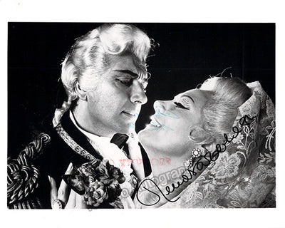 Corelli, Franco - Tebaldi, Renata - Double Signed Photograph in Adriana Lecouvreur