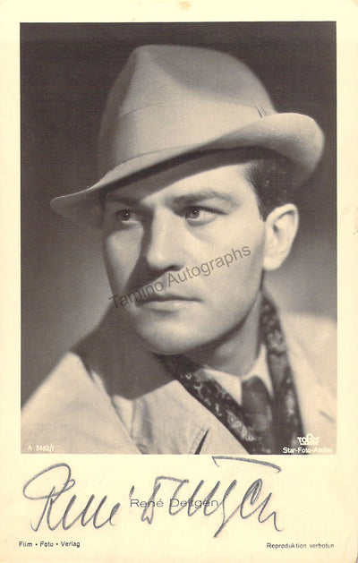 Deltgen, Rene - Signed Photograph