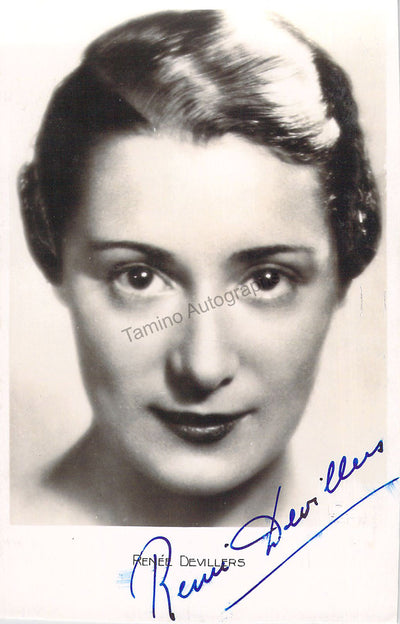 Devillers, Renee - Signed Photograph