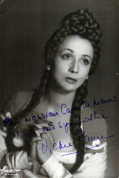 Faure, Renee - Signed Photograph