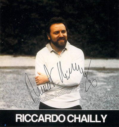 Chailly, Riccardo - Signed Photo