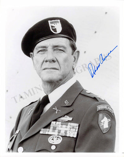 Crenna, Richard - Signed Photograph in "Rambo 1"