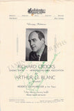 Opera Singers - Signed Program Covers 1943-1946