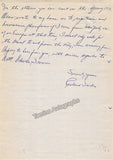 Tucker, Richard - Autograph Letter Signed