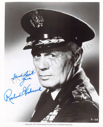 Widmark, Richard - Signed Photograph in "Rollercoaster"