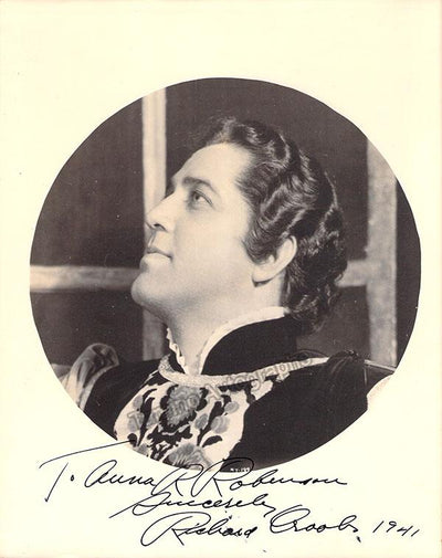 Crooks, Richard - Signed Photo in Romeo et Juliette