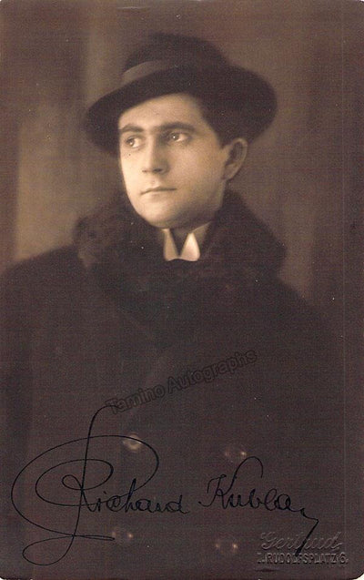 KUBLA, Richard (Various Autographs)