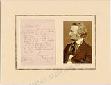 Wagner, Richard - Autograph Letter Signed 1870 + Photo