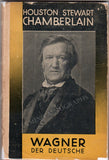 Wagner, Eva - Signed Book "Wagner - Der Deutscher" by Houston Stewart Chamberlain