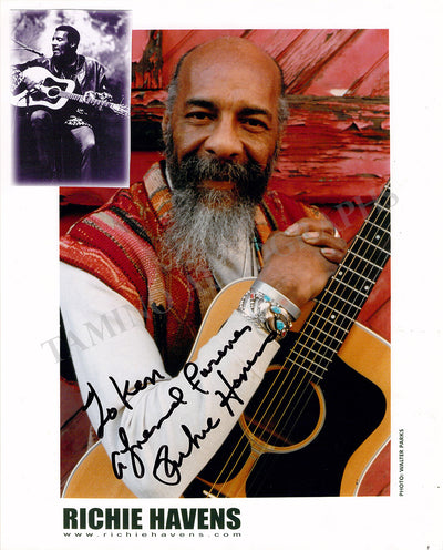 Havens, Richie - Signed Photograph