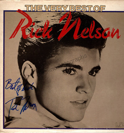 Nelson, Rick - LP Record "The Very Best of" Signed