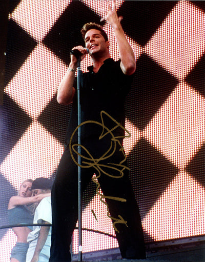 Martin, Ricky - Signed Photograph