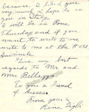 Gigli, Rina - Autograph Letter Signed 1930