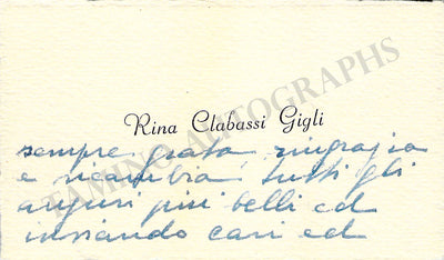 Gigli, Rina (1957)