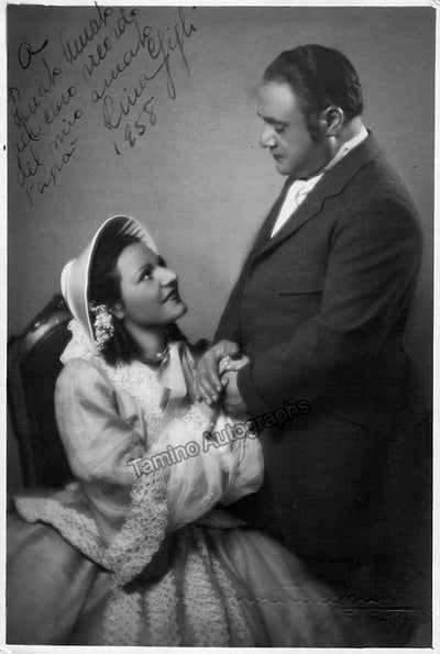 In role with Beniamino Gigli