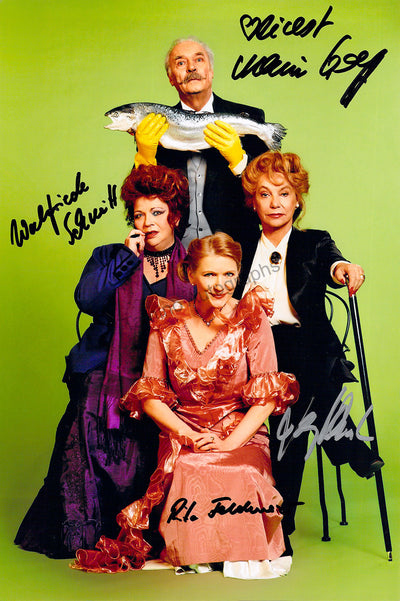Feldmeier, Rita - Schmitt, Walfriede - Winter, Judy - Wolff, Achim - Signed Photograph