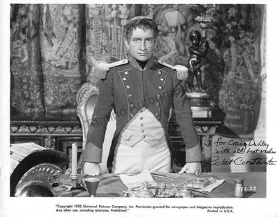 Cornthwaite, Robert - Signed Photograph in "The Purple Mask"