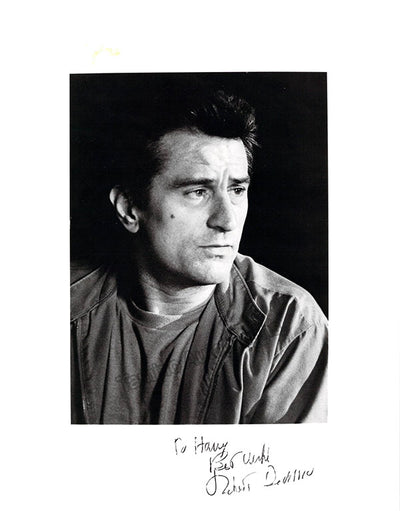 De Niro, Robert - Signed Photograph