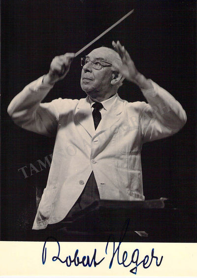 Heger, Robert - Signed Photograph